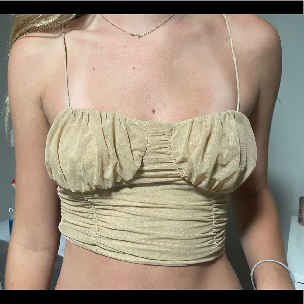 Tan top size small